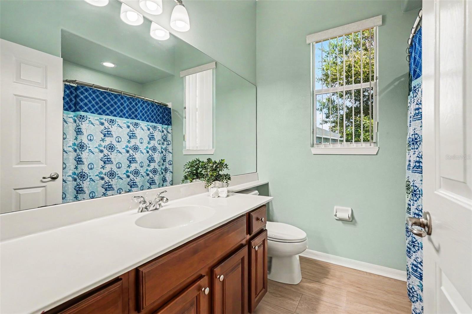Secondary bathroom