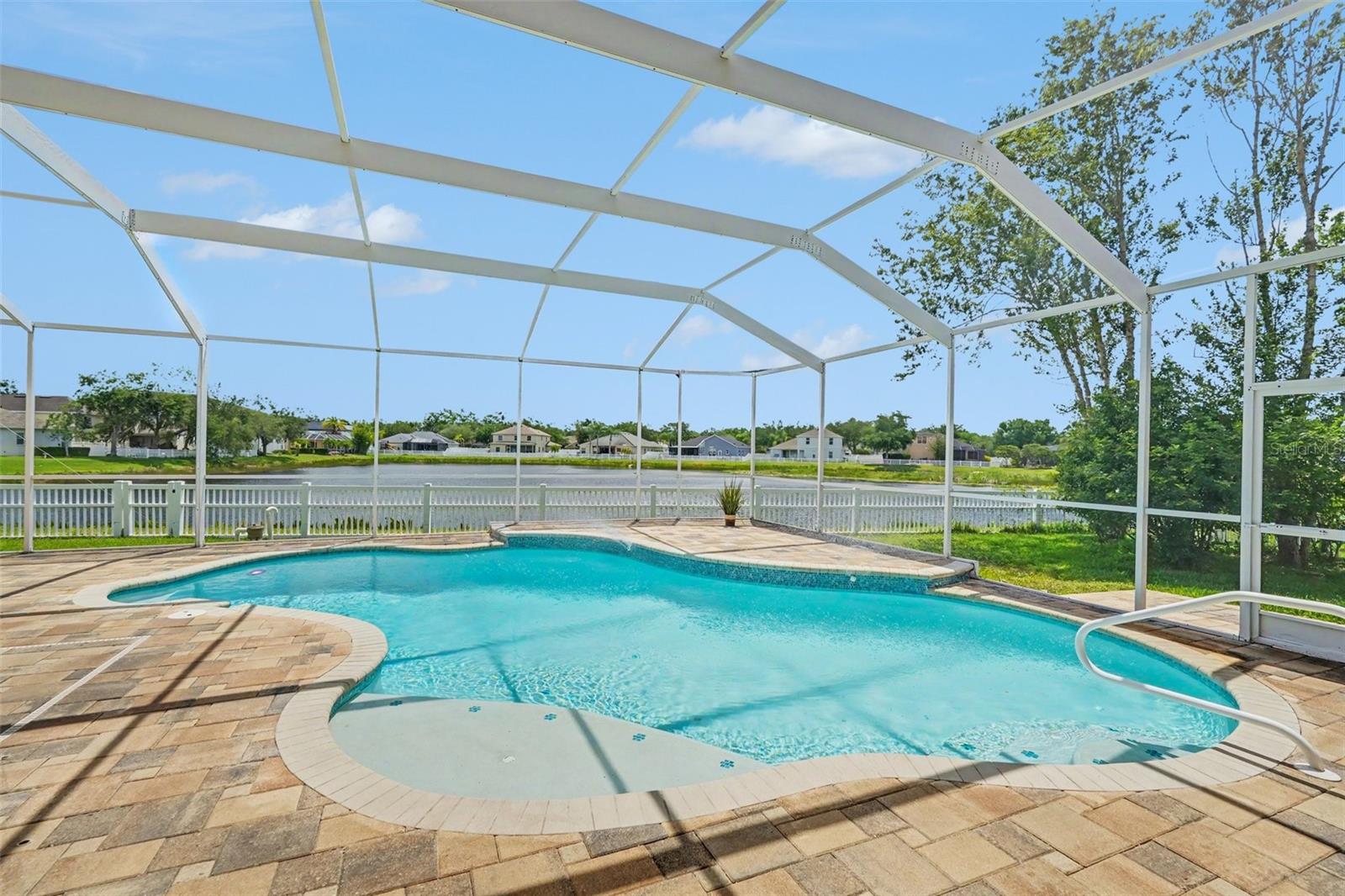 Pool and deck view
