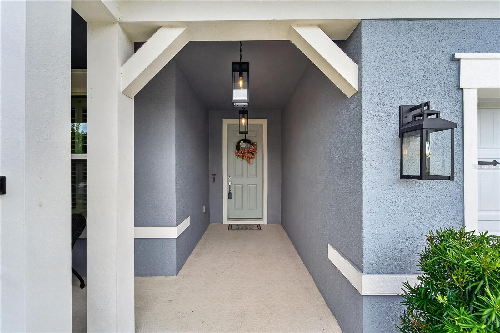 Entrance into home