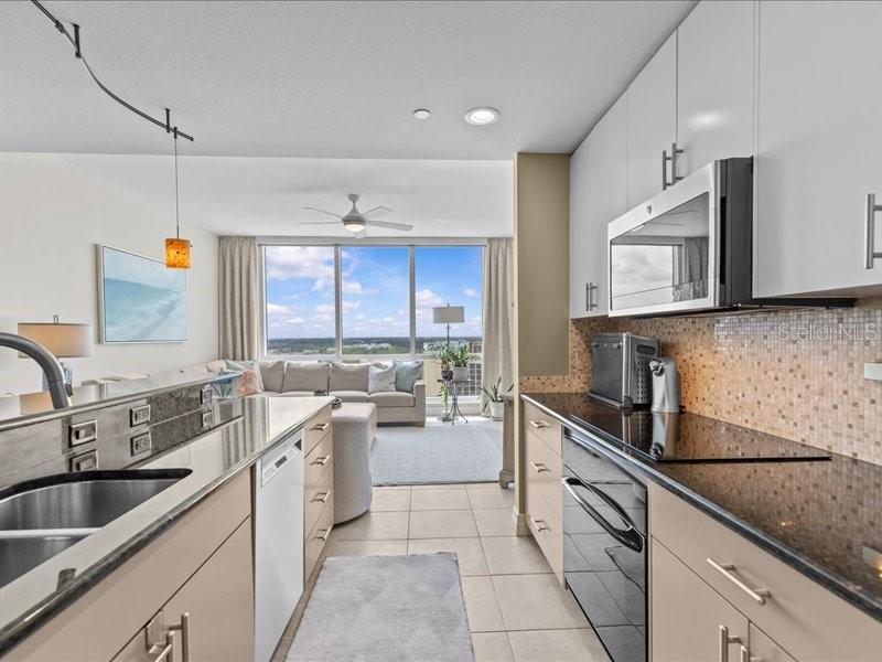 Kitchen with the view!
