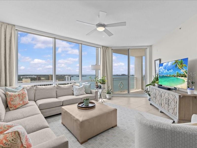 Living room with a view!