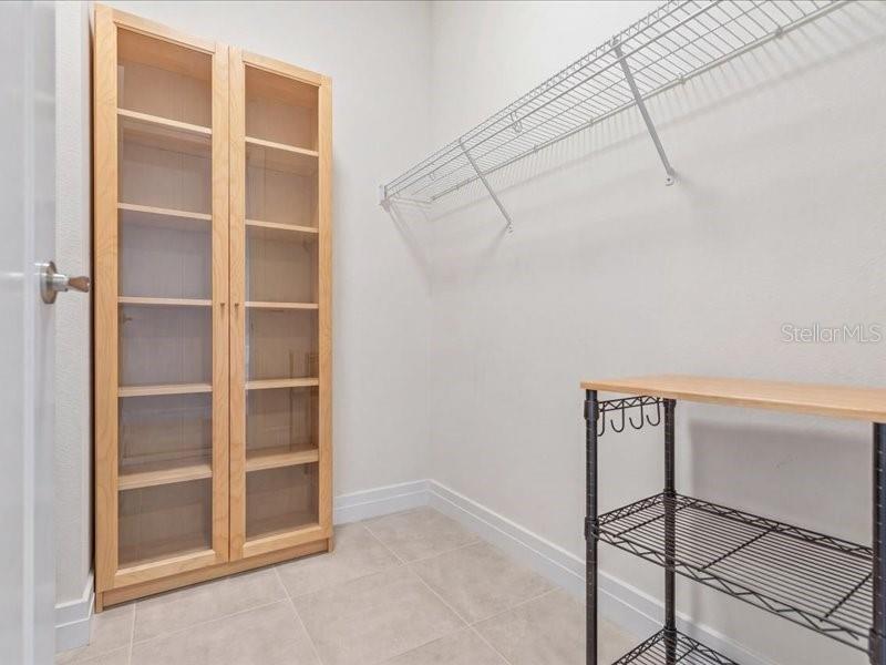 Guest closet walk-in