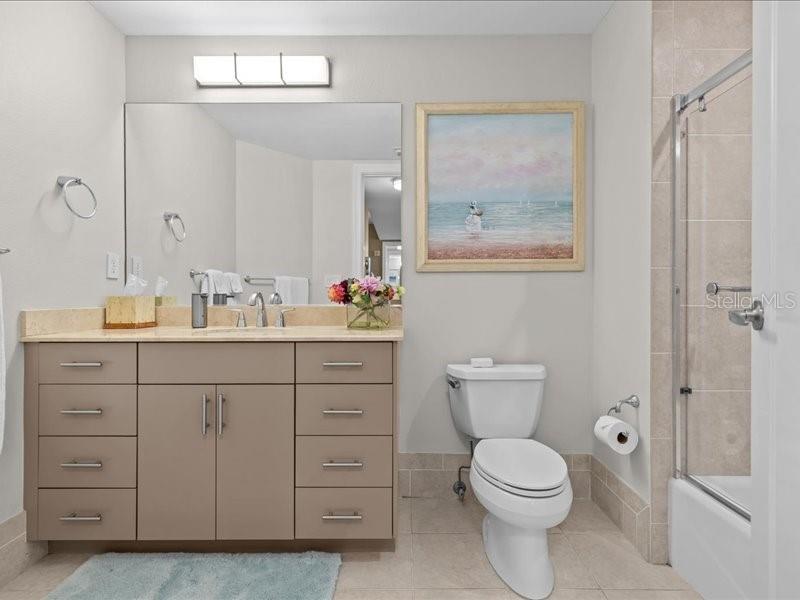 Guest bath and shower