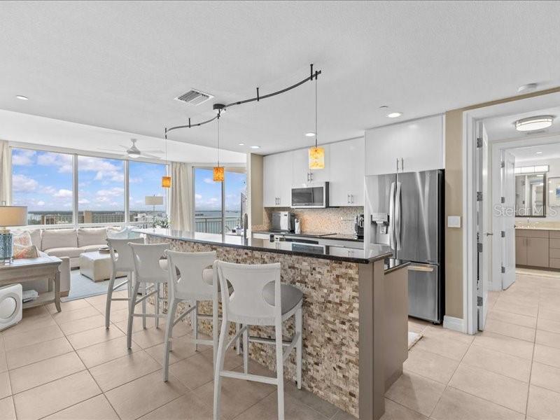 Your kitchen with the view!