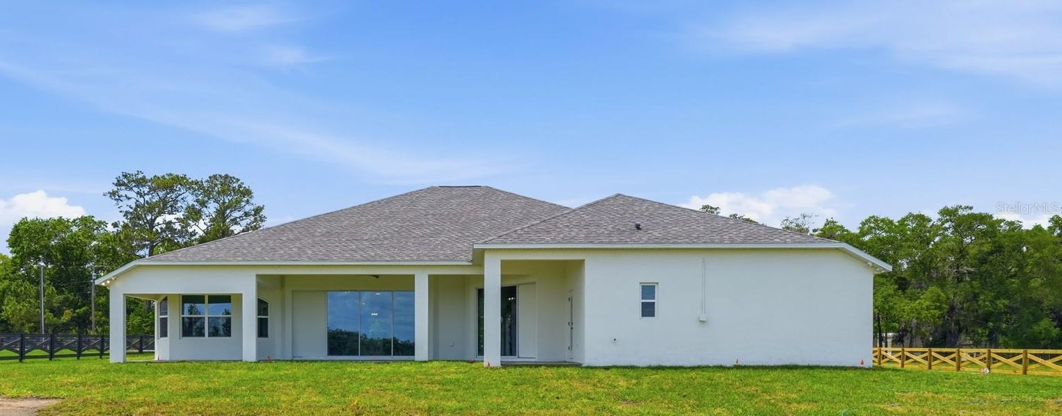 Rear of Home