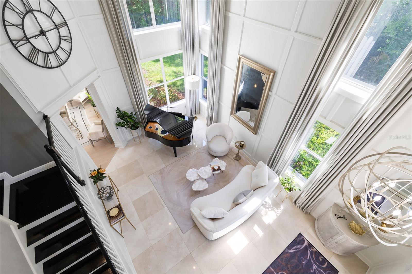 Two Story View from Loft