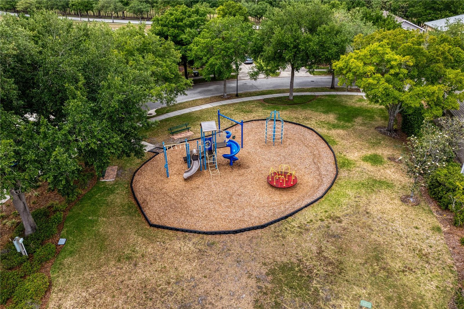 This is the playground located within Sweetgrass