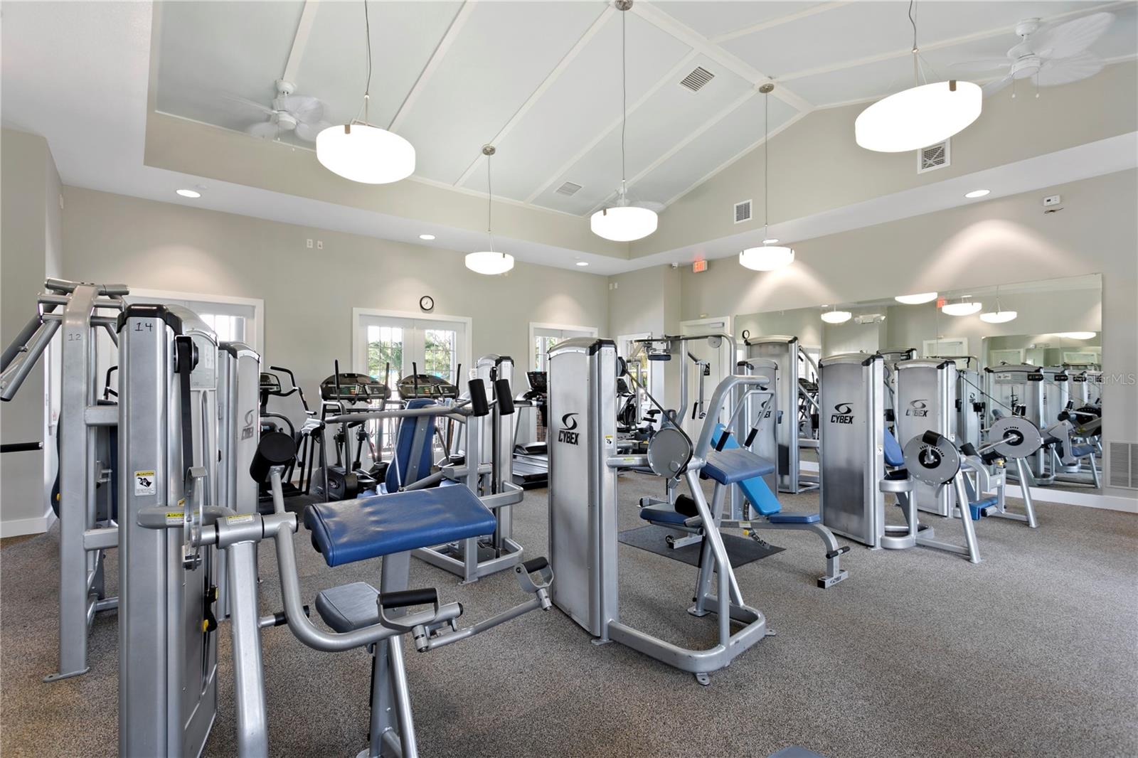 24-hour fitness center for Stonebrier residents