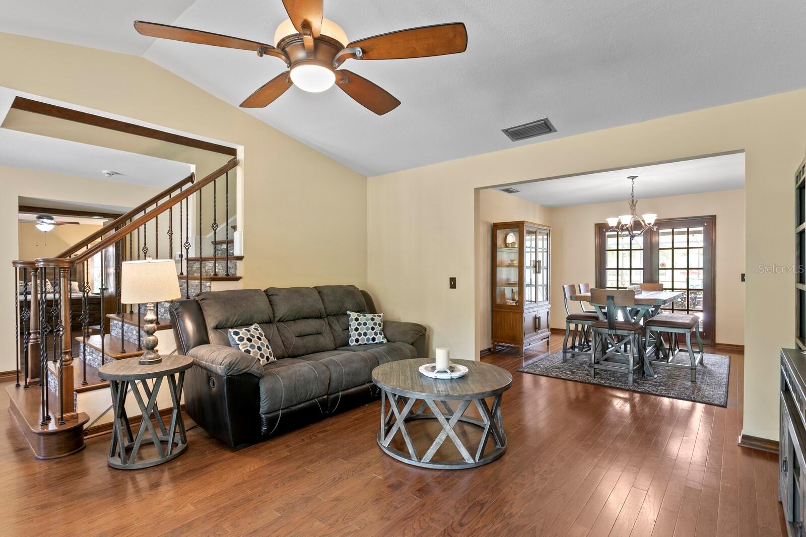 Real hardwood floors throughout