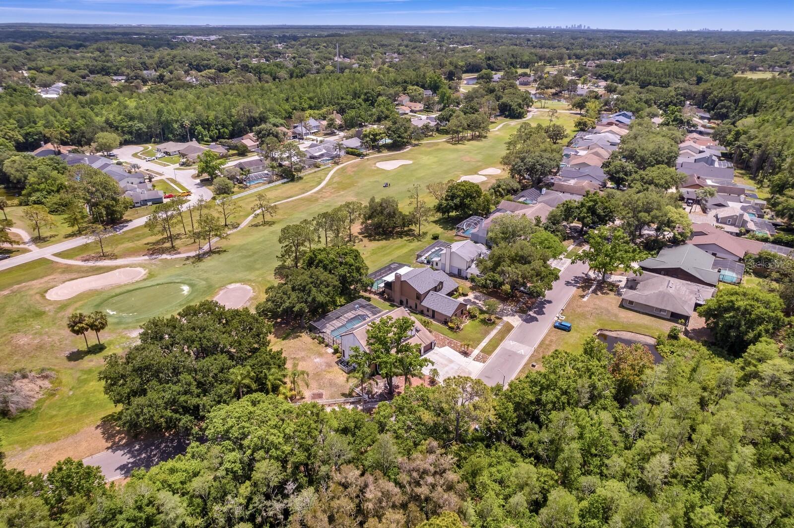 More golf course views