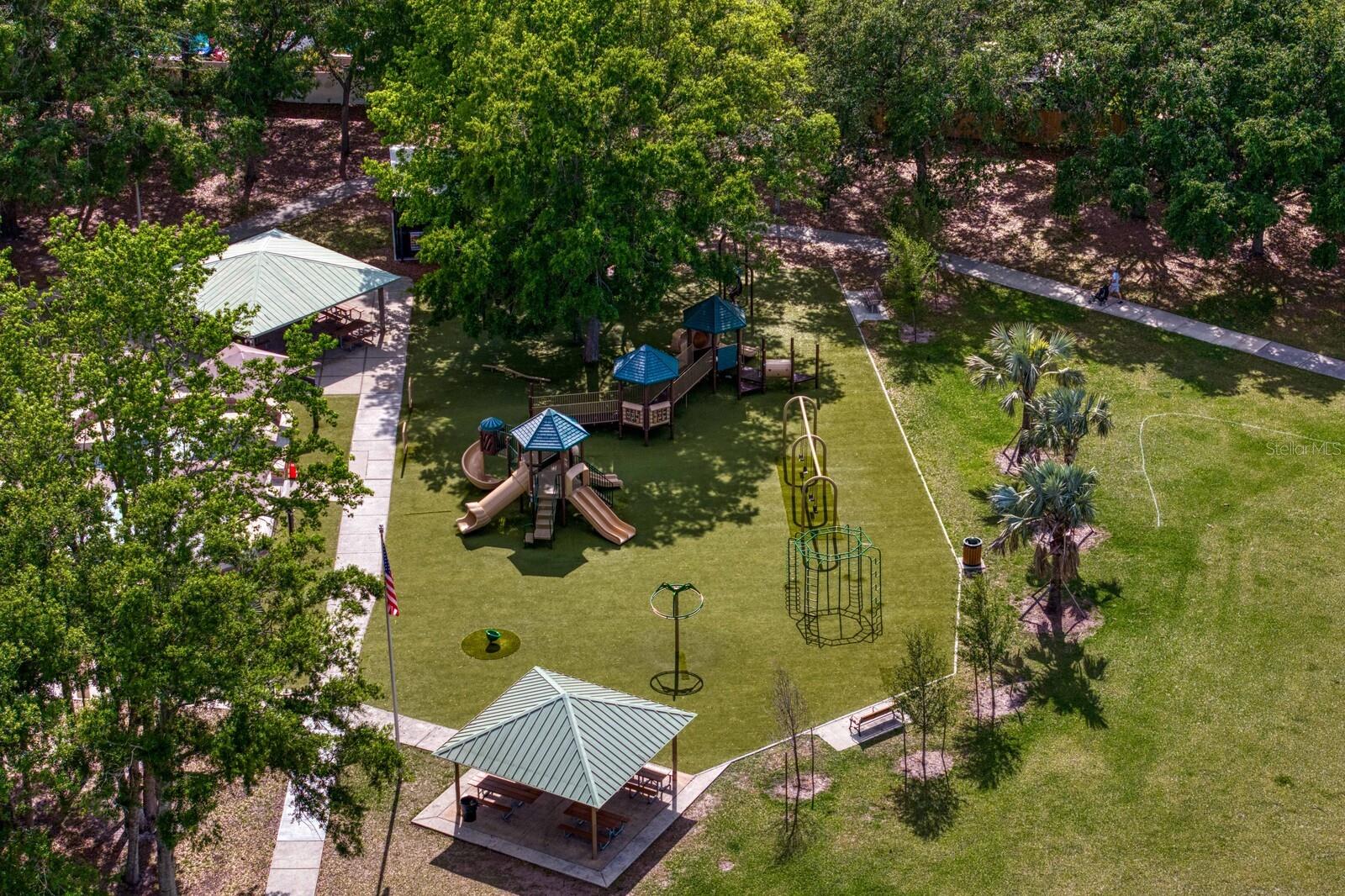 Newly renovated playground at Northdale Park