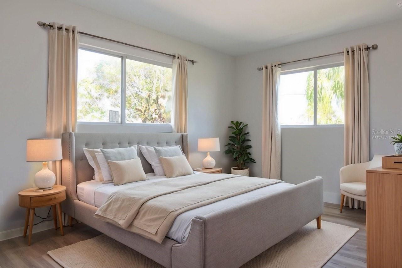 Bedroom Virtually Staged