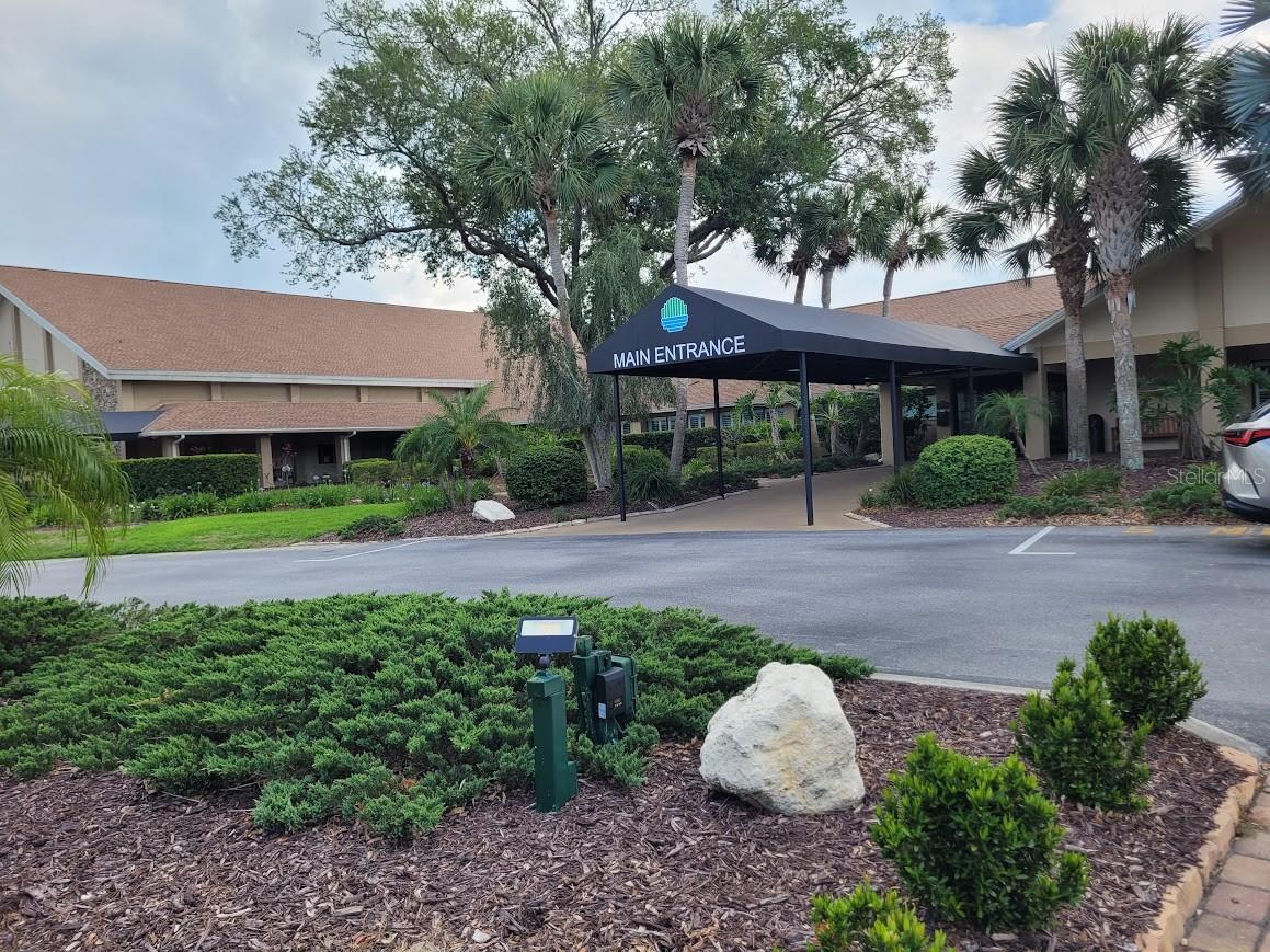Main Entrance of Club House