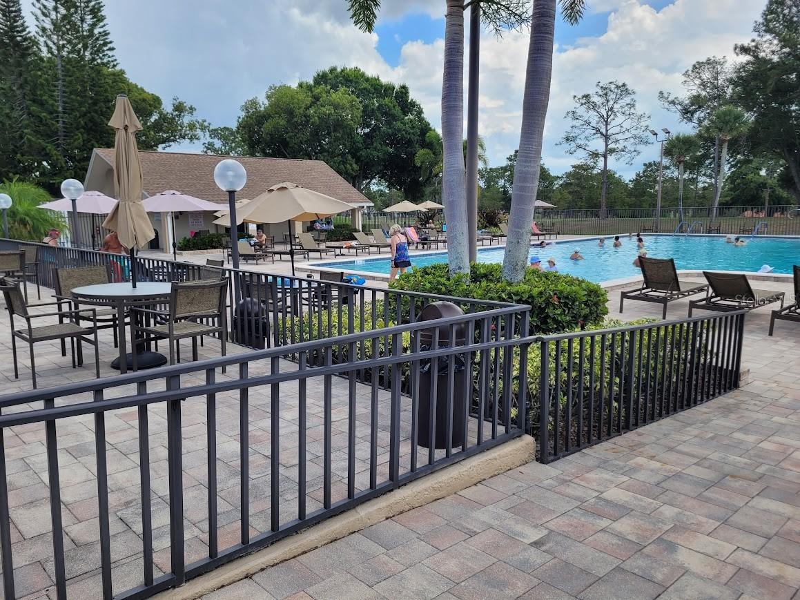 Otherside of Clubhouse pool