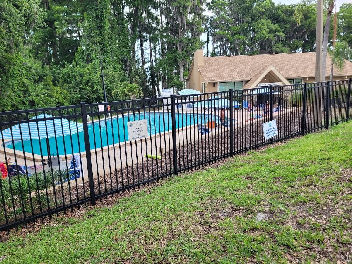 Lodge on lake Tarpon