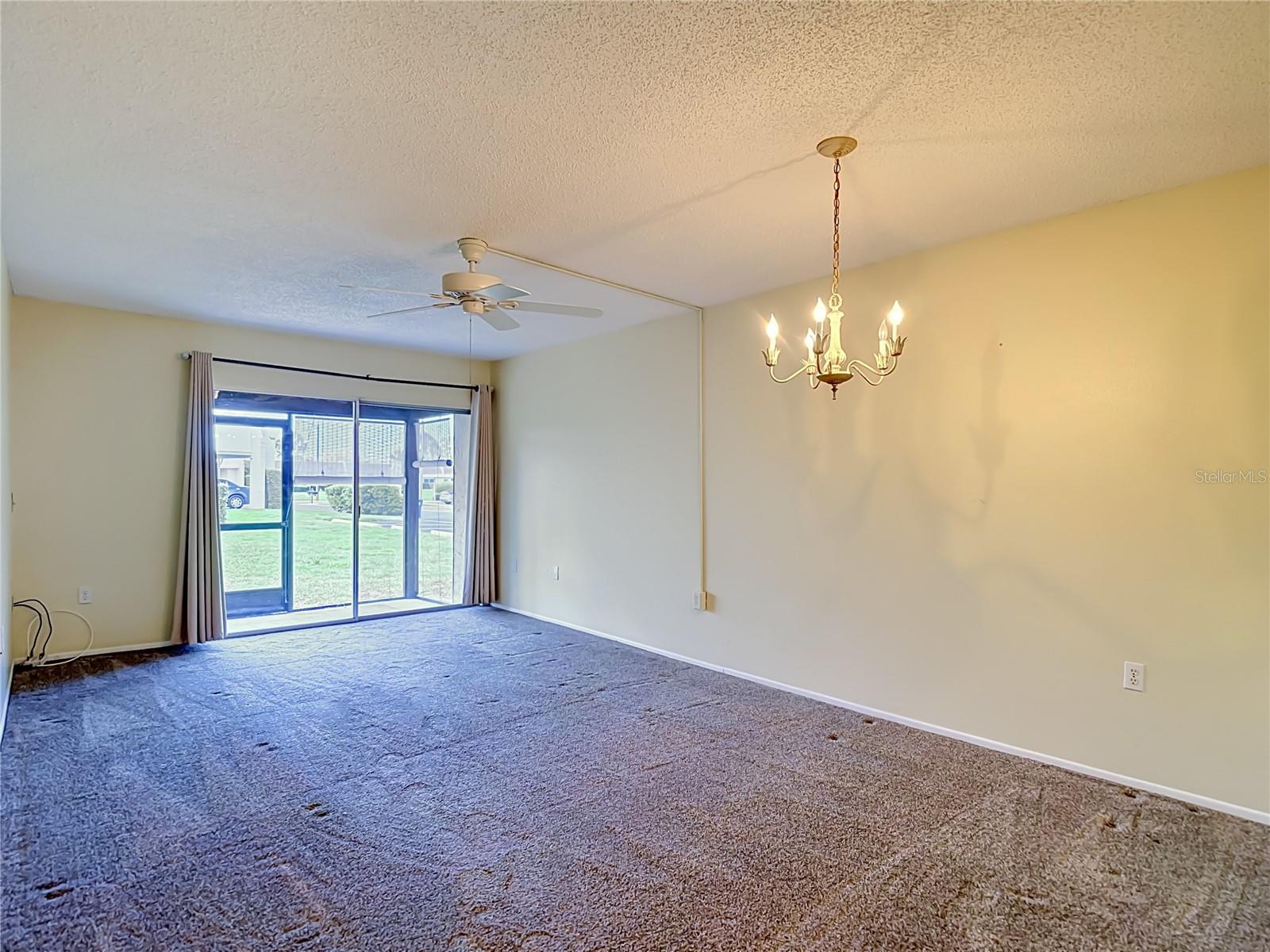 dining room & living room combo