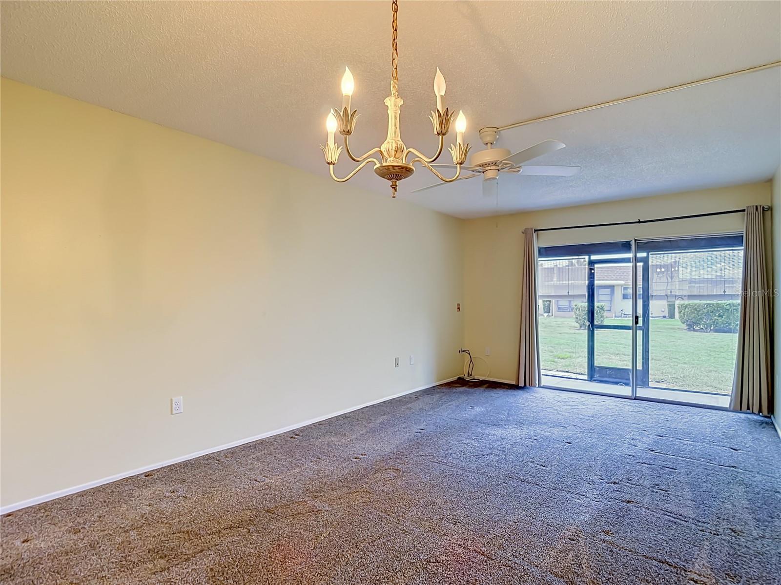dining room & living room combo