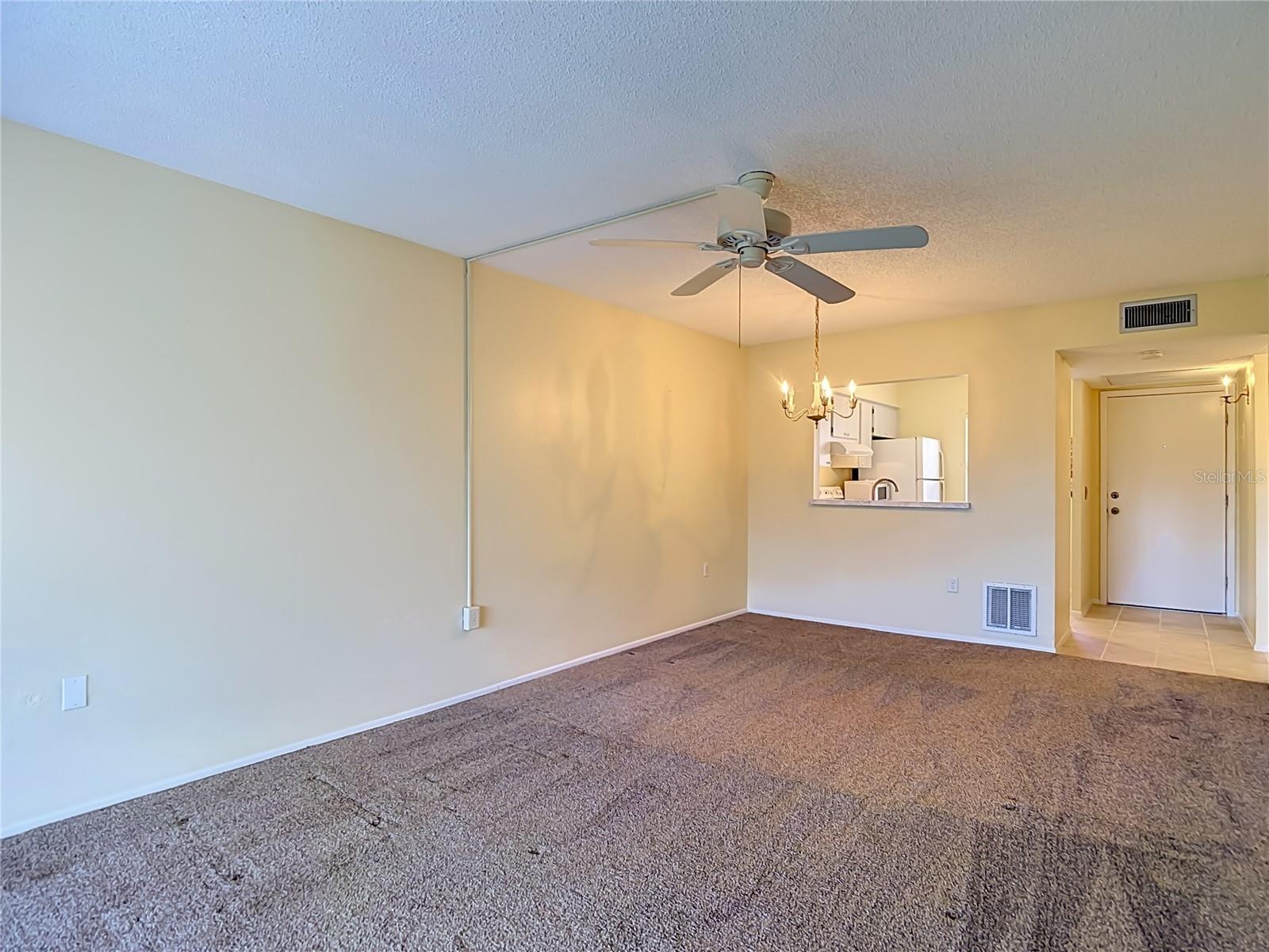 dining room & living room combo