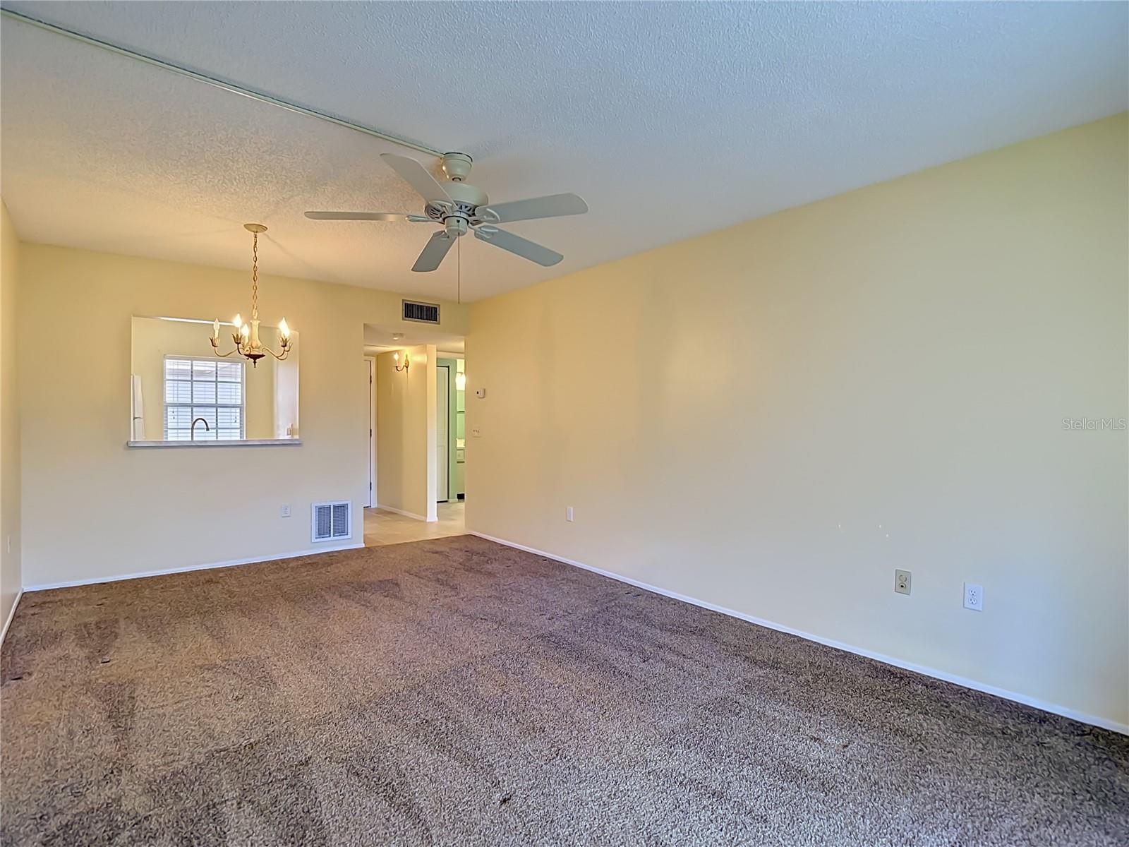 dining room & living room combo