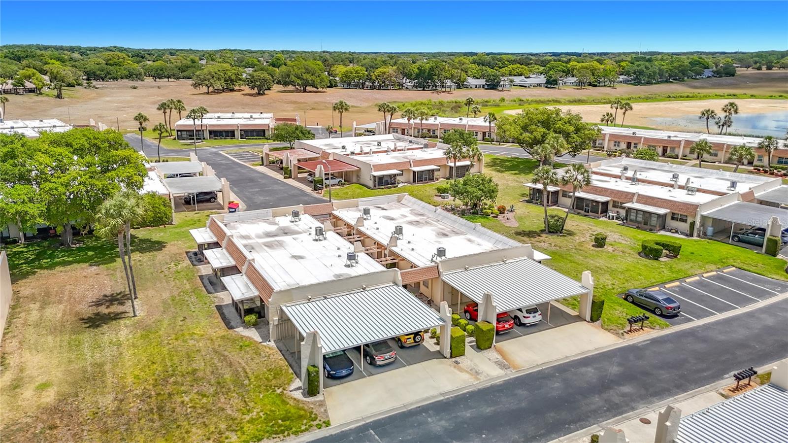 aerial view of neighborhood
