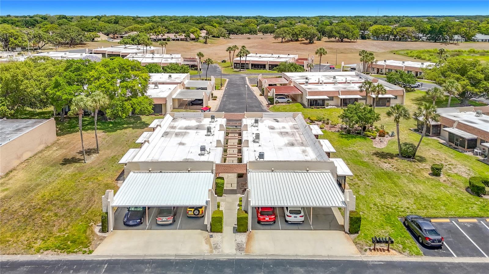 aerial view of neighborhood