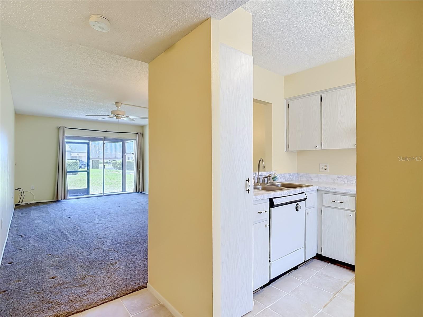 entry way into condo