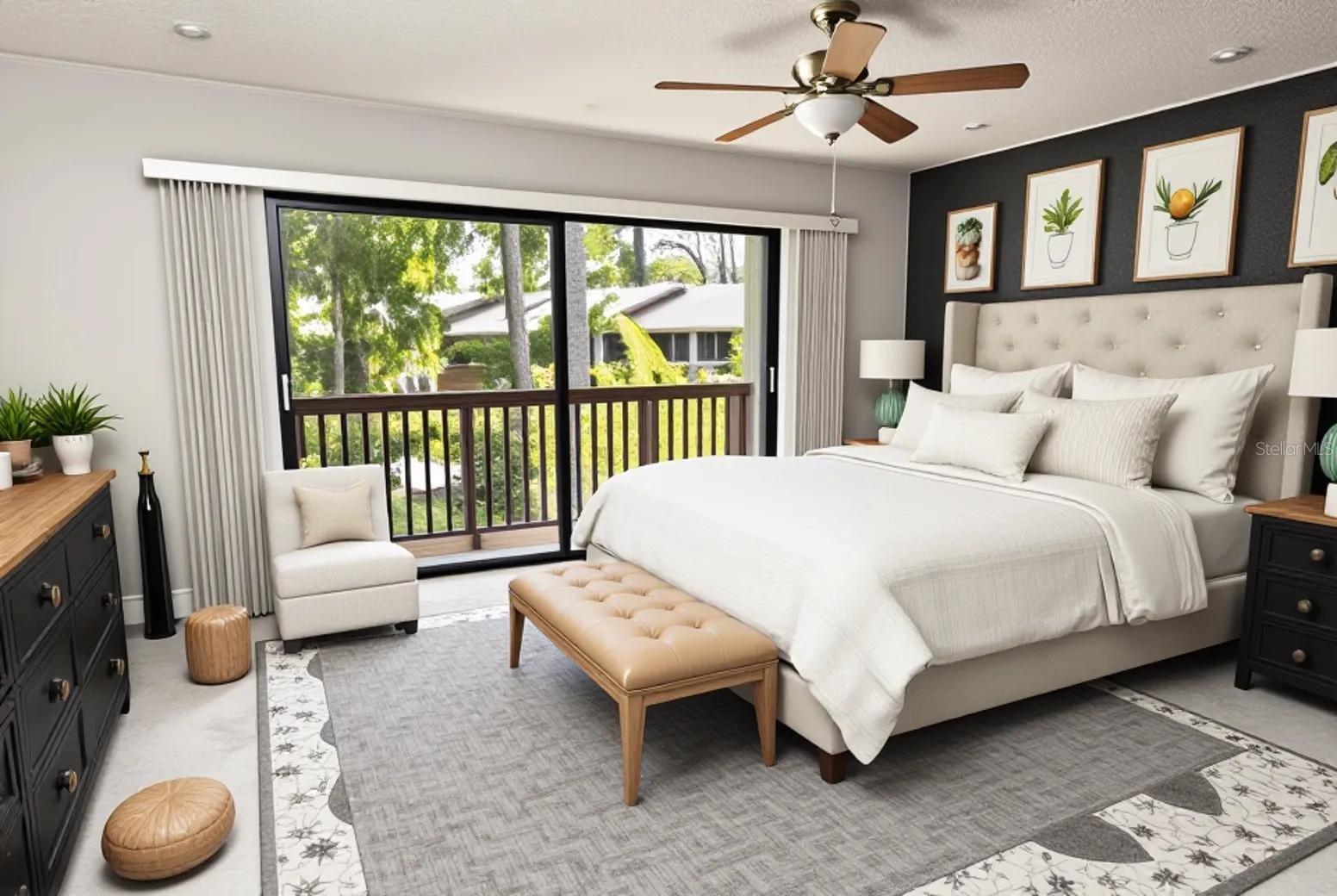 virtual staged owners suite