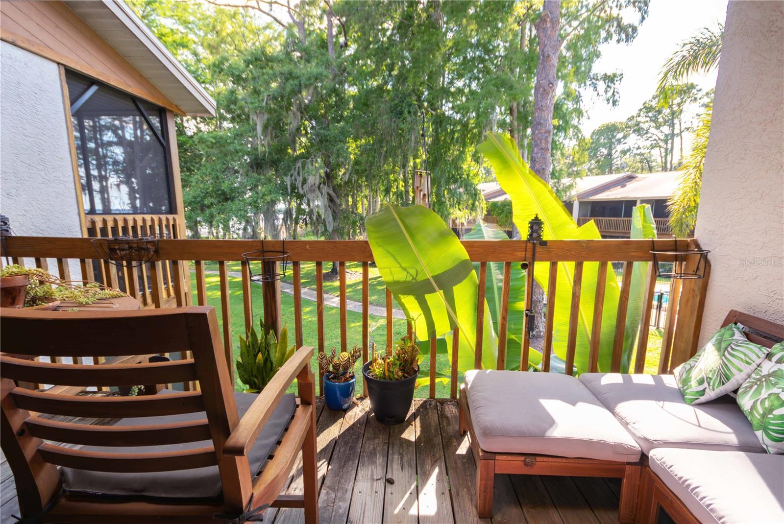 peaceful balcony