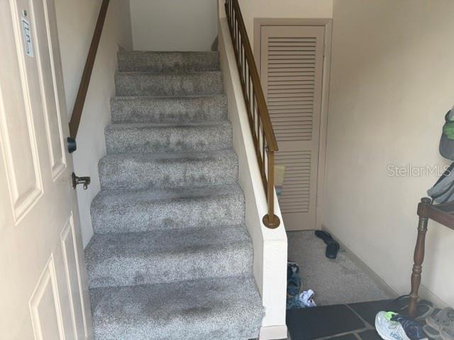 Front Entrance stairs & Corridor