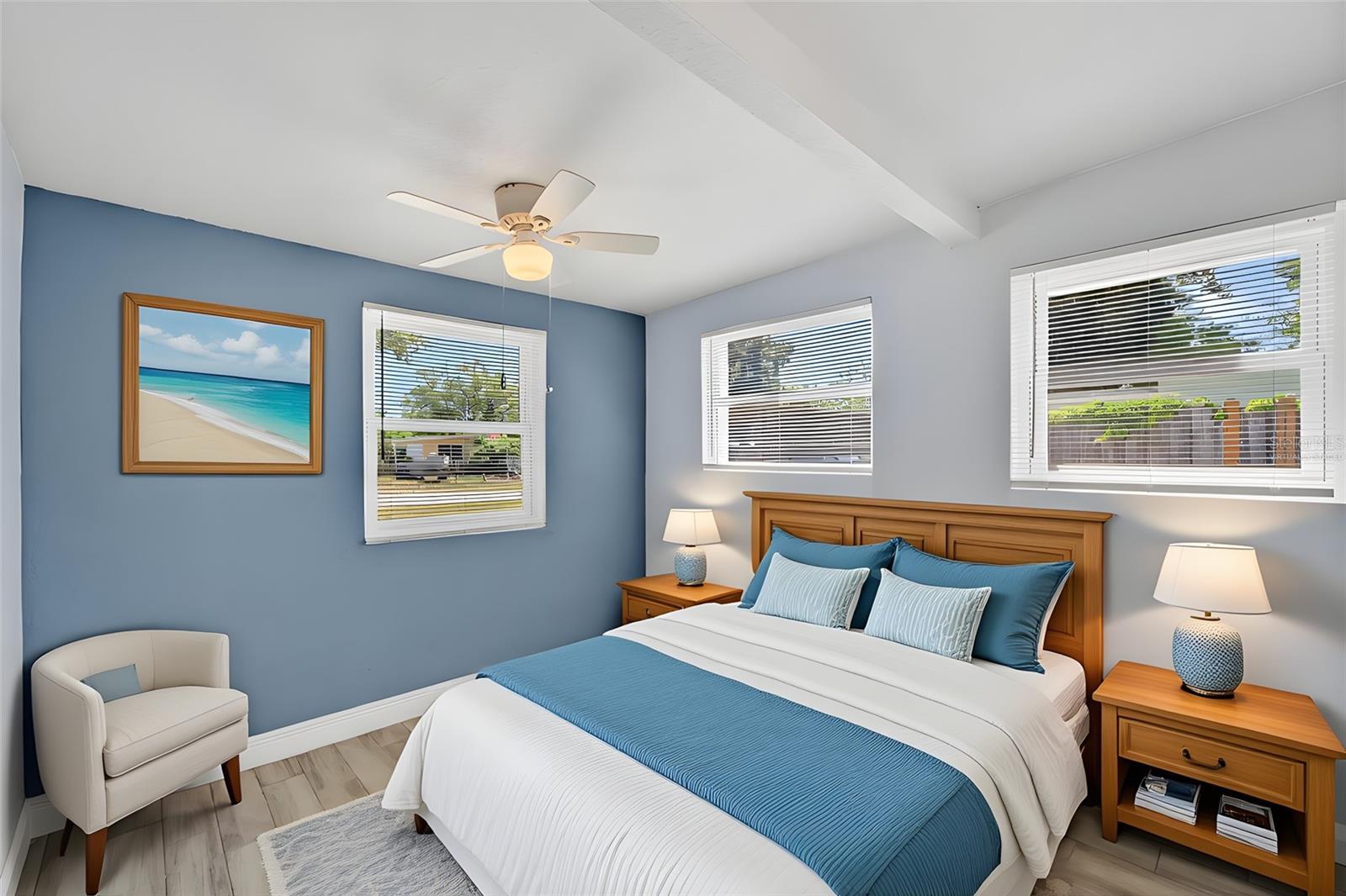 Primary Bedroom - Virtually staged