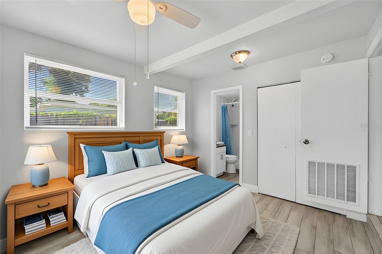 Primary Bedroom - Virtually staged