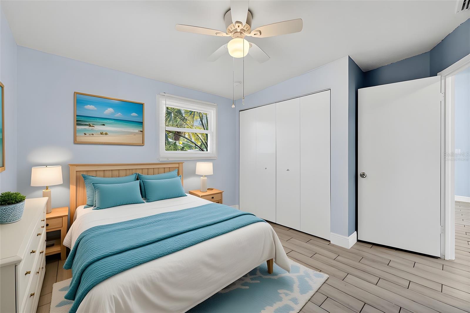3rd bedroom - Virtually staged