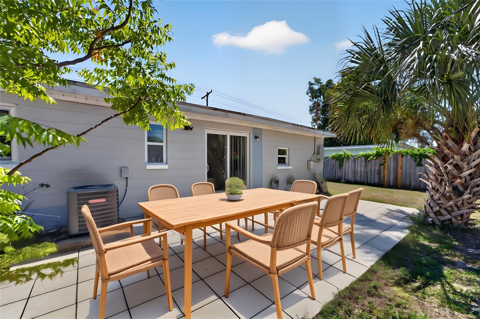 Patio - Virtually staged