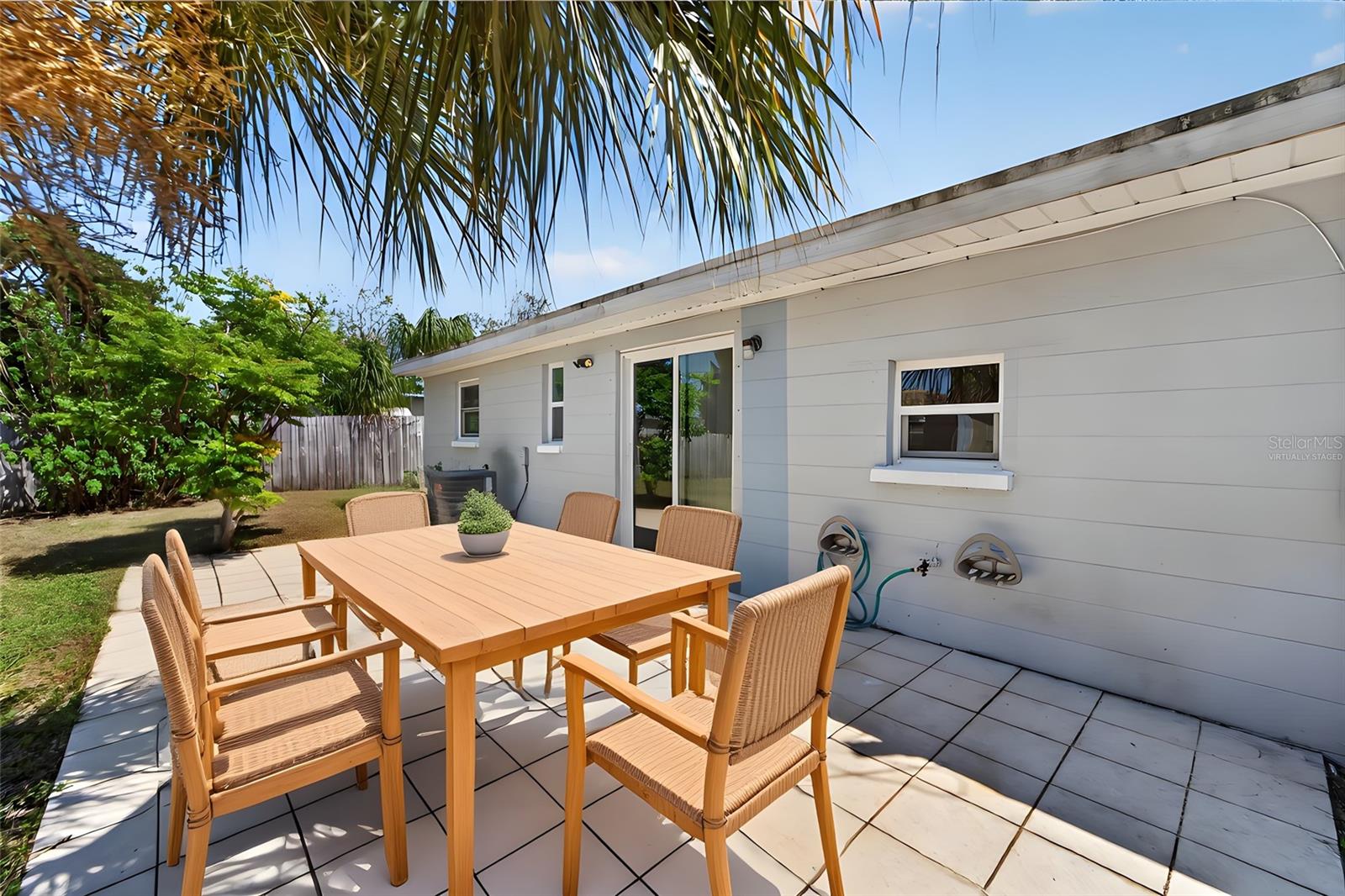 Patio - Virtually staged