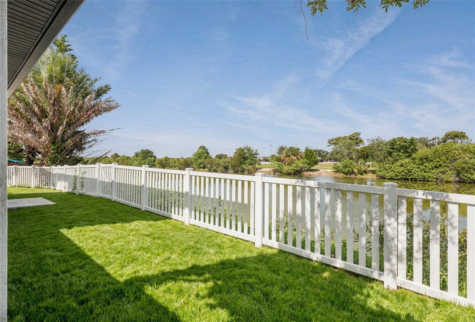 View from the master room to the backyard