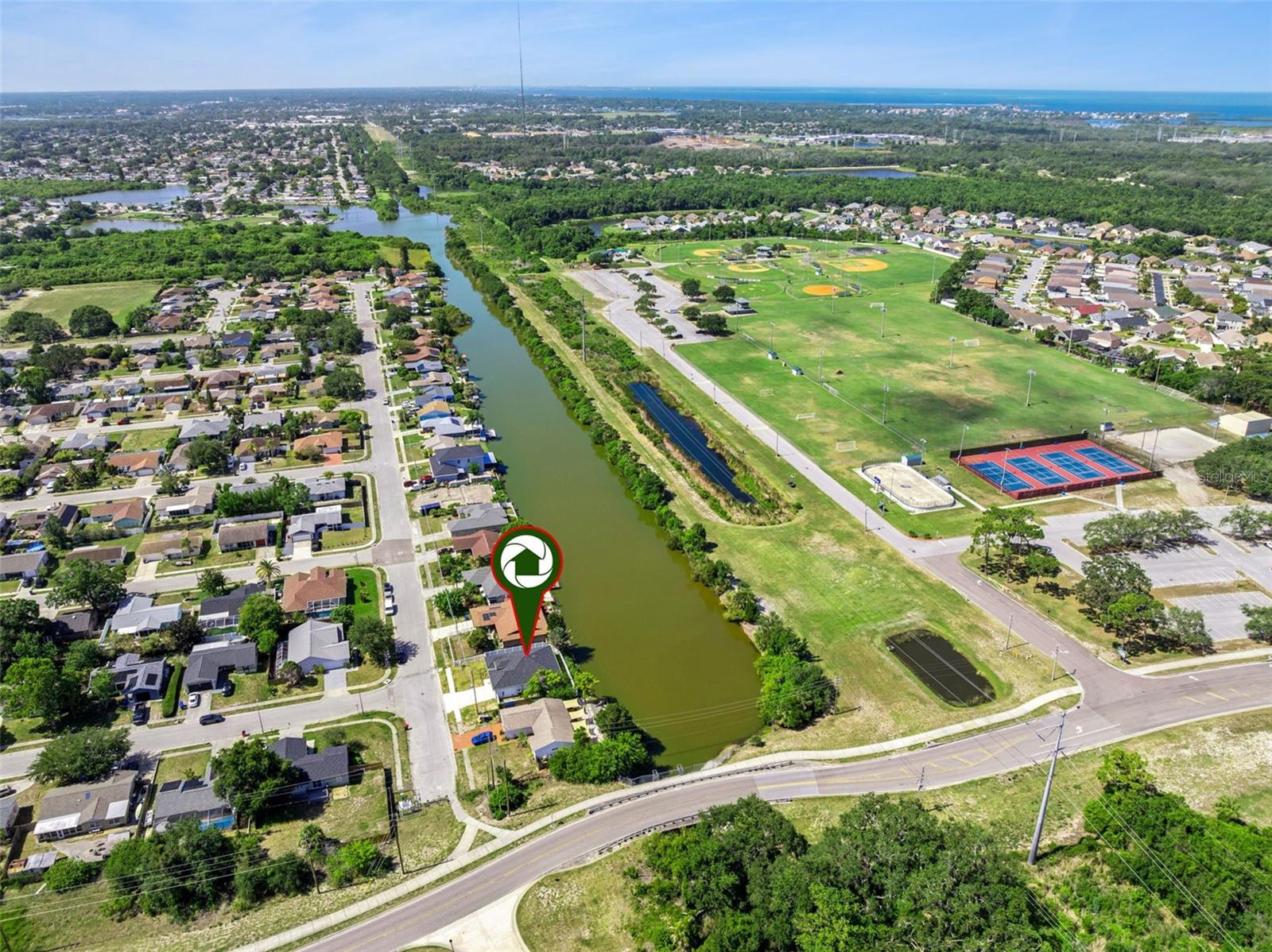 Panoramic View of the Property