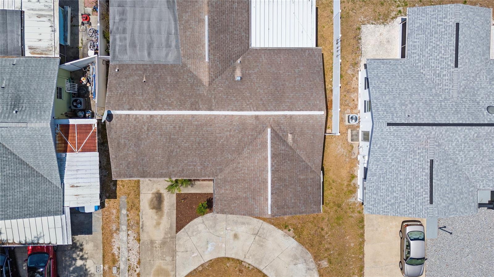 Roof Aerial Roof replaced in 2013