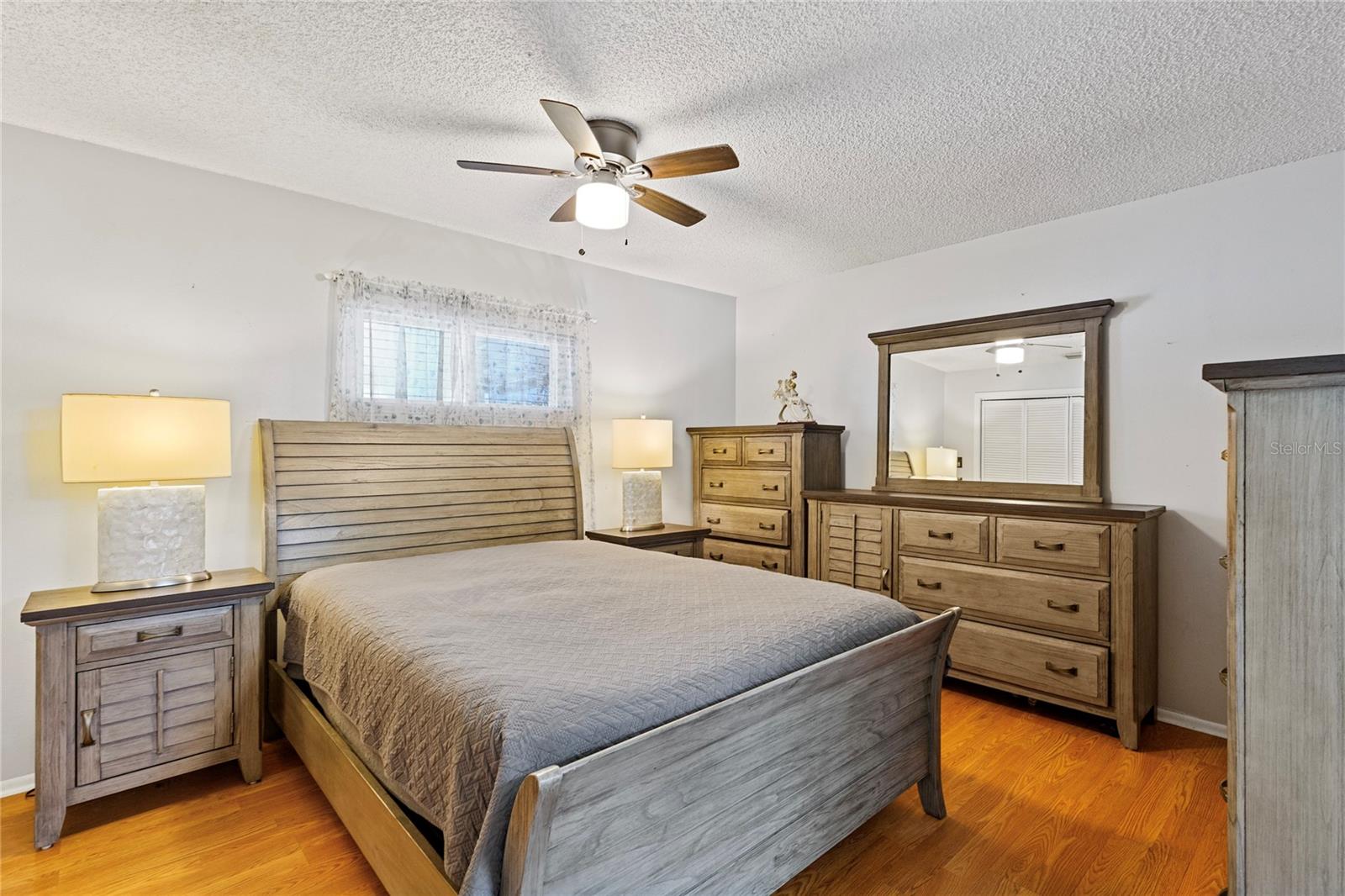 Primary Bedroom, engineered hardwood floors and plenty of space