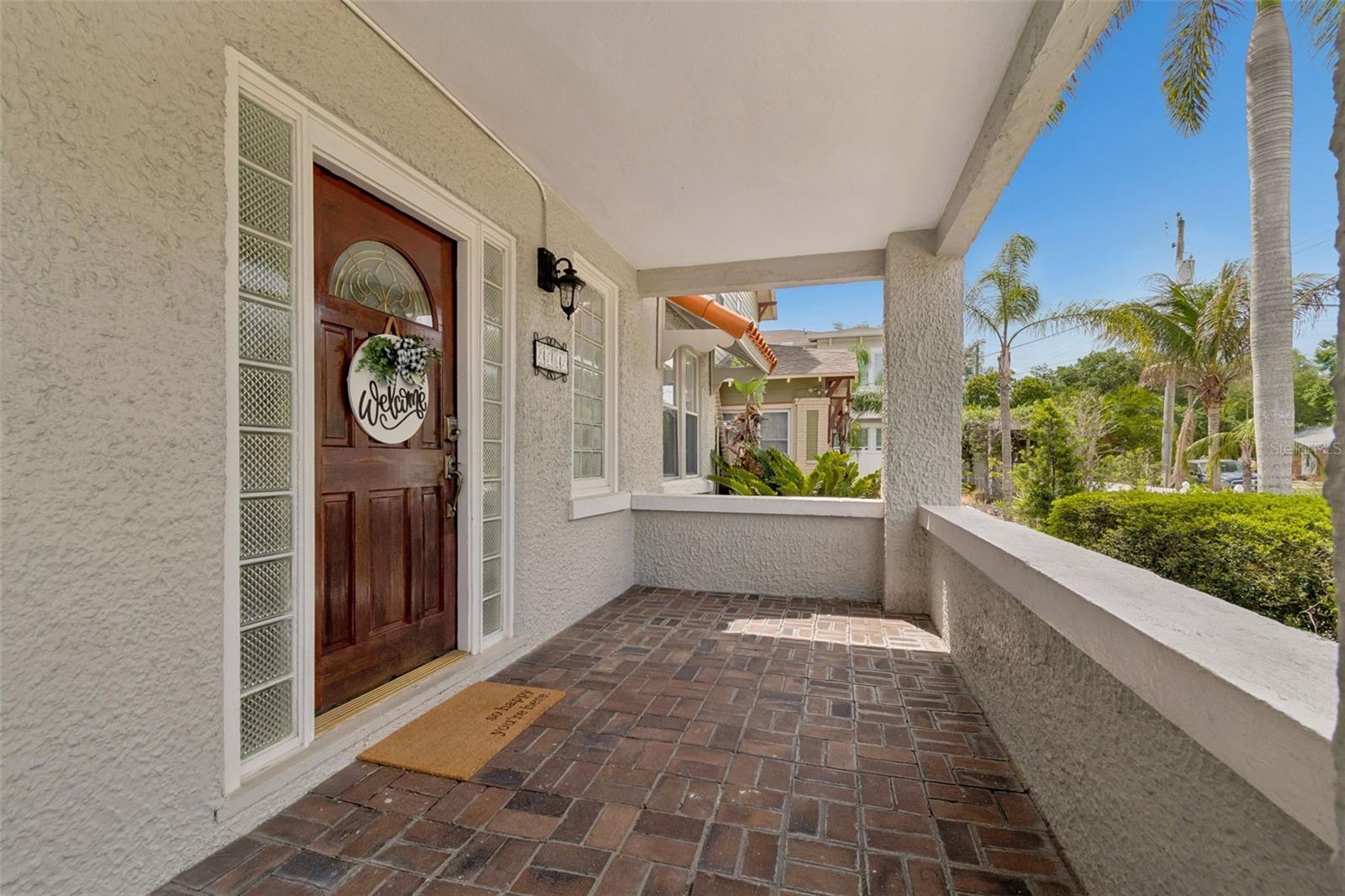 Quintessential bungalow front porch