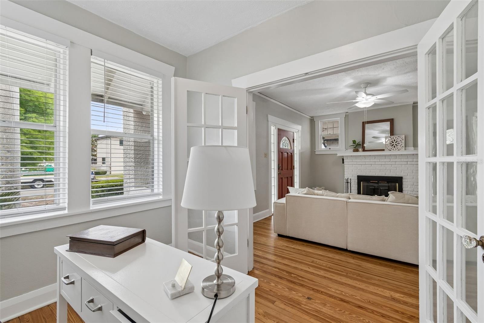 3rd bedroom facing living