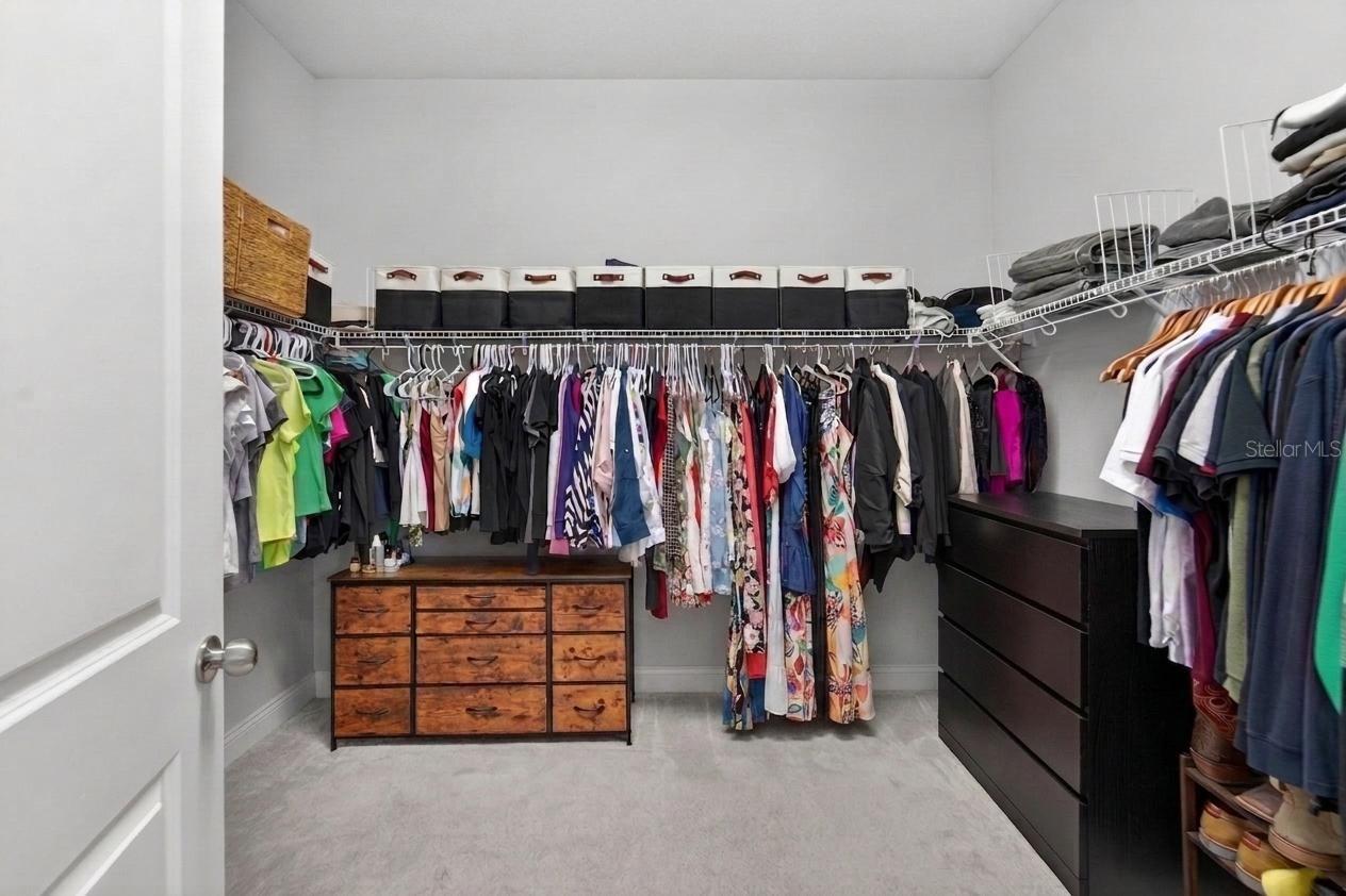 Primary Walk-in Closet
