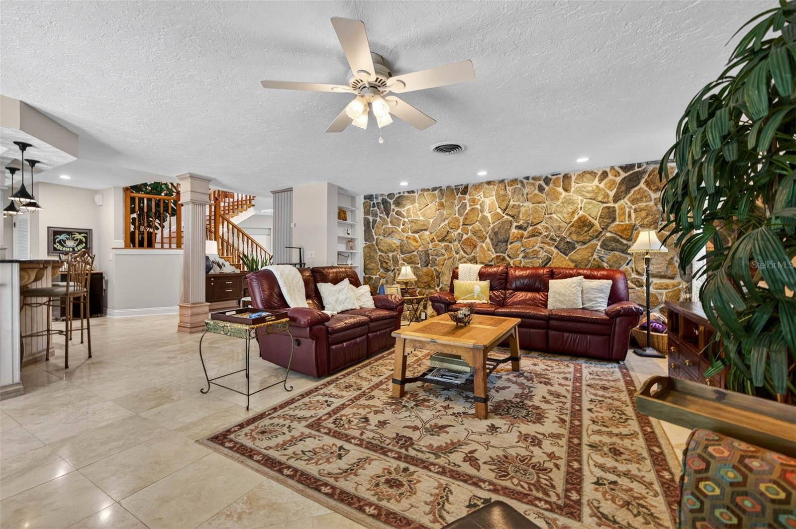 Beautiful stone wall