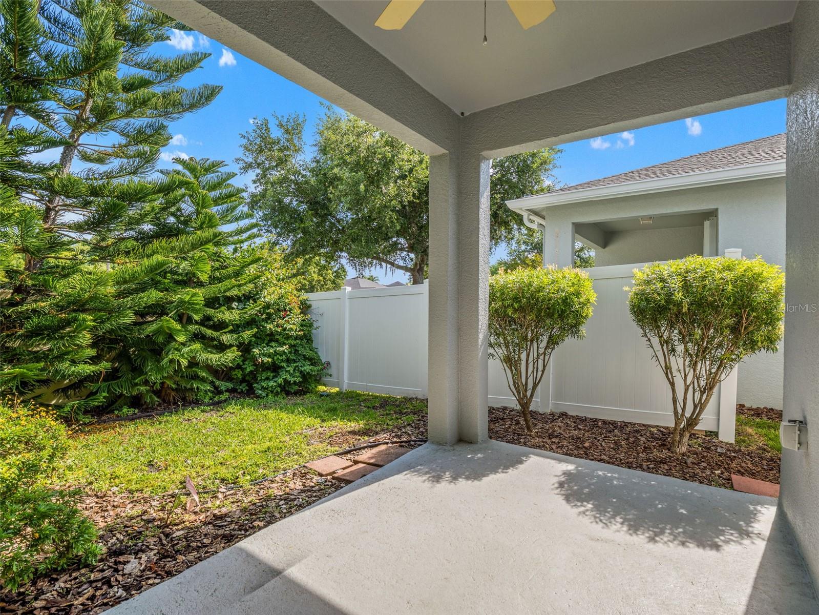 Rear Covered Patio