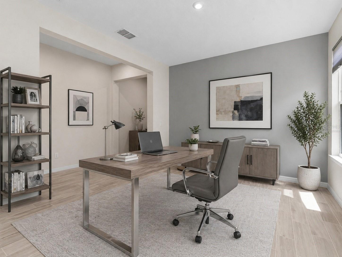 Virtually Staged Bonus Room