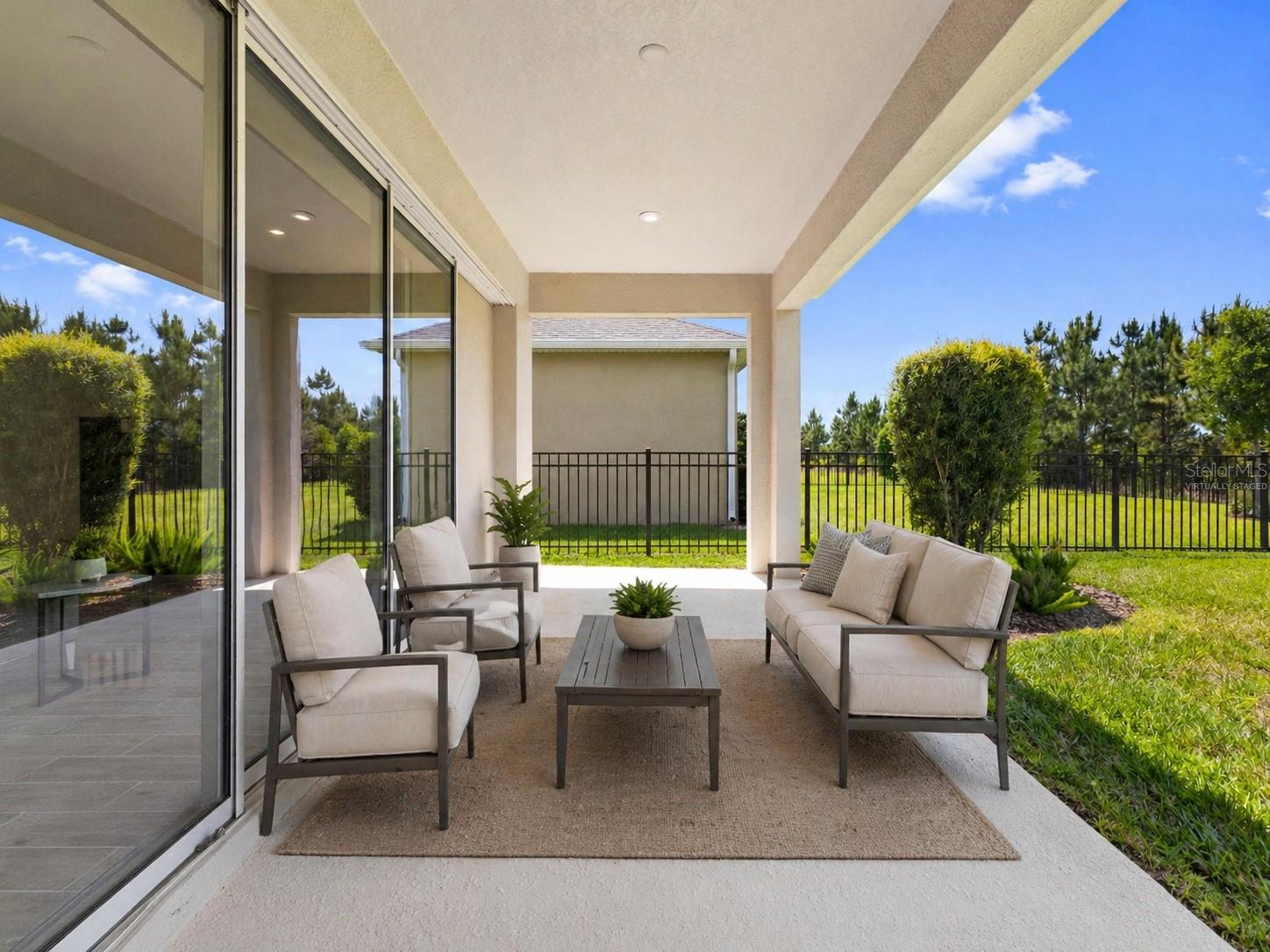 Virtually Staged- Covered Lanai