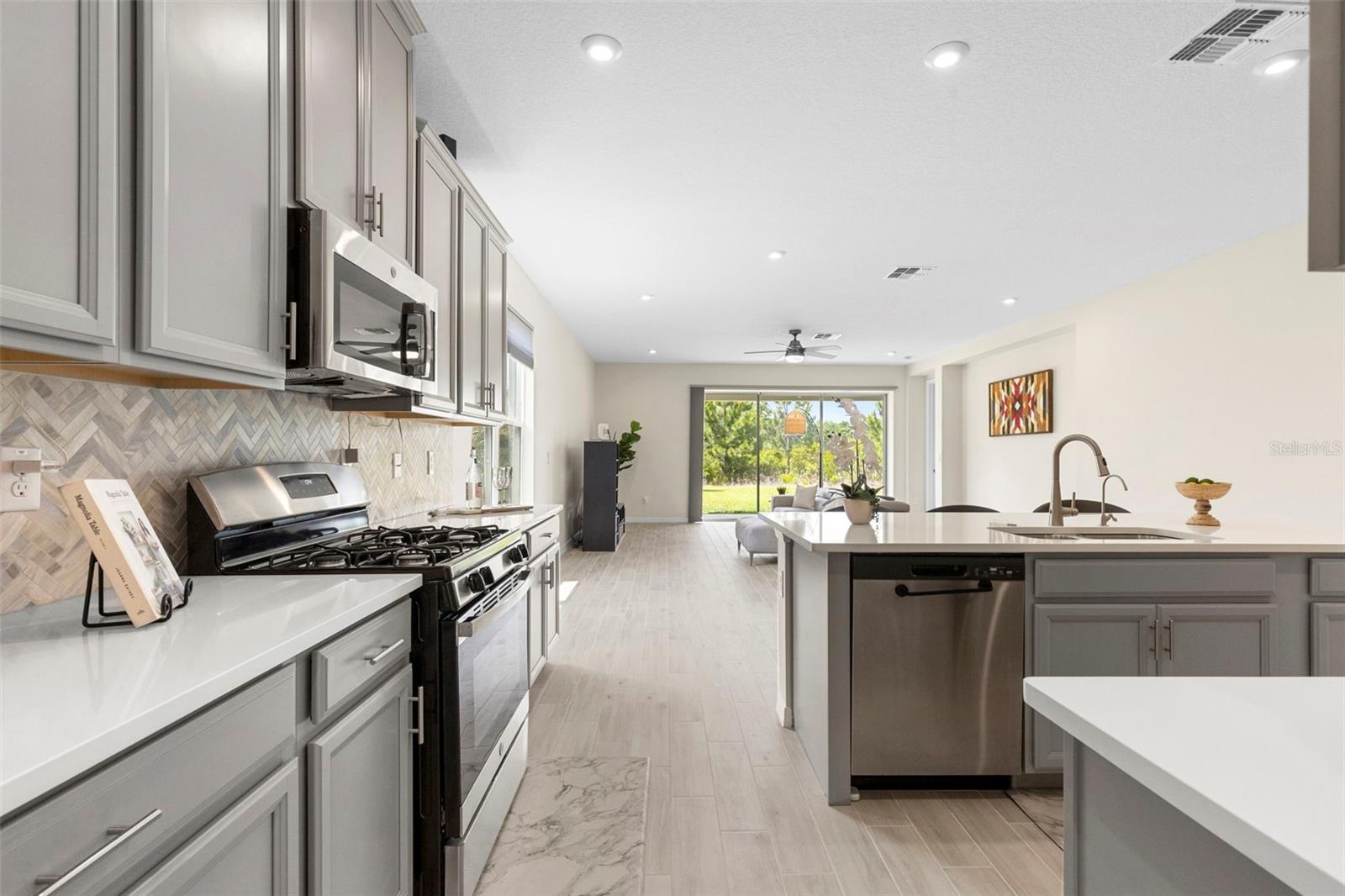 Kitchen-Ample Cabinet Space
