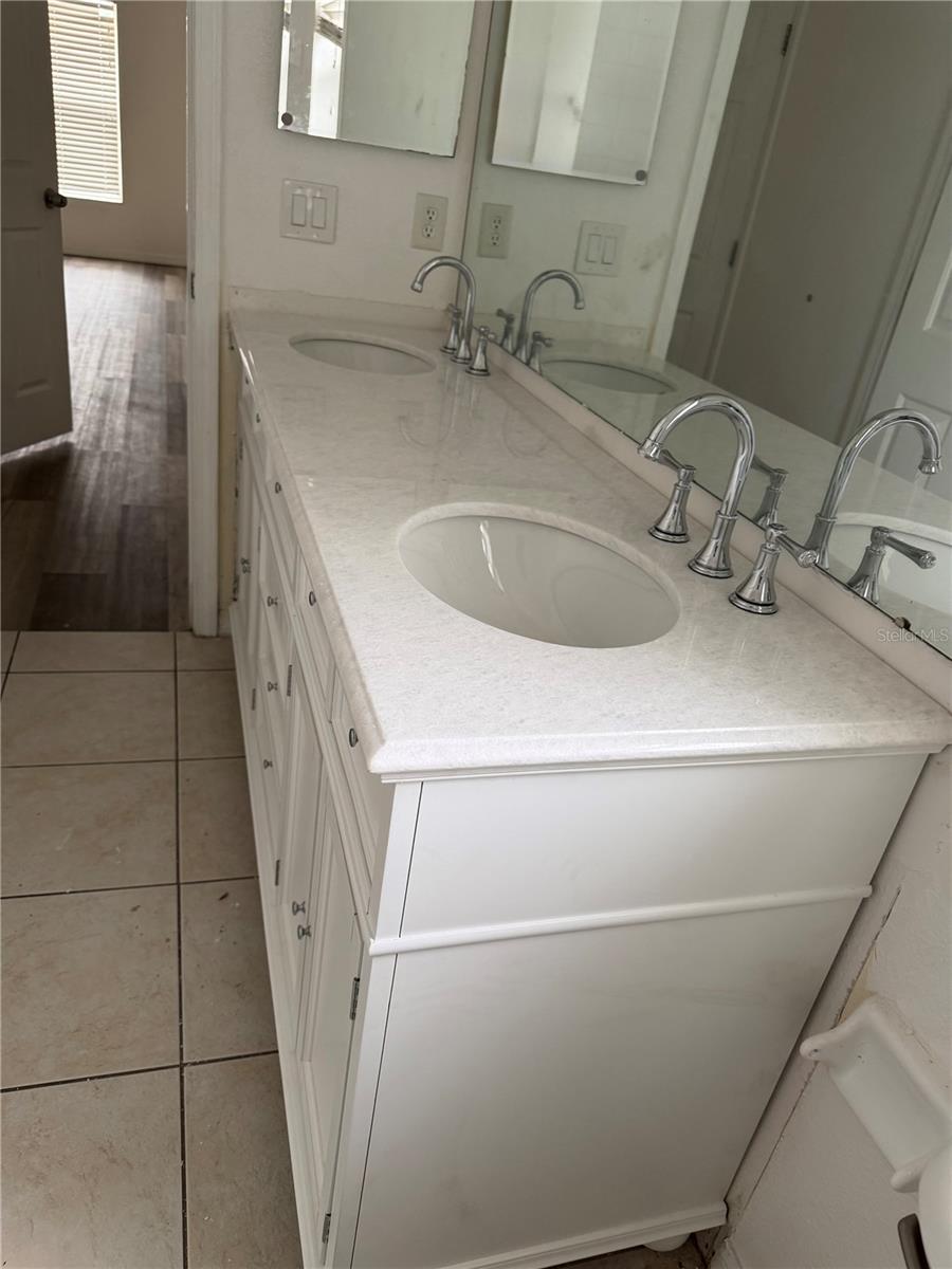 Primary * New vanity