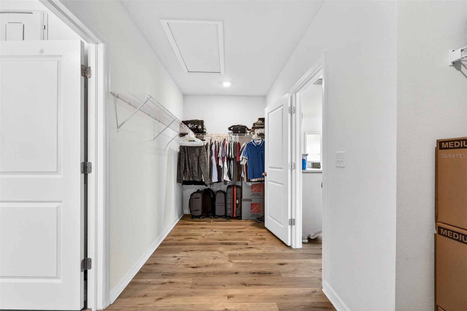 Primary Walk in Closet