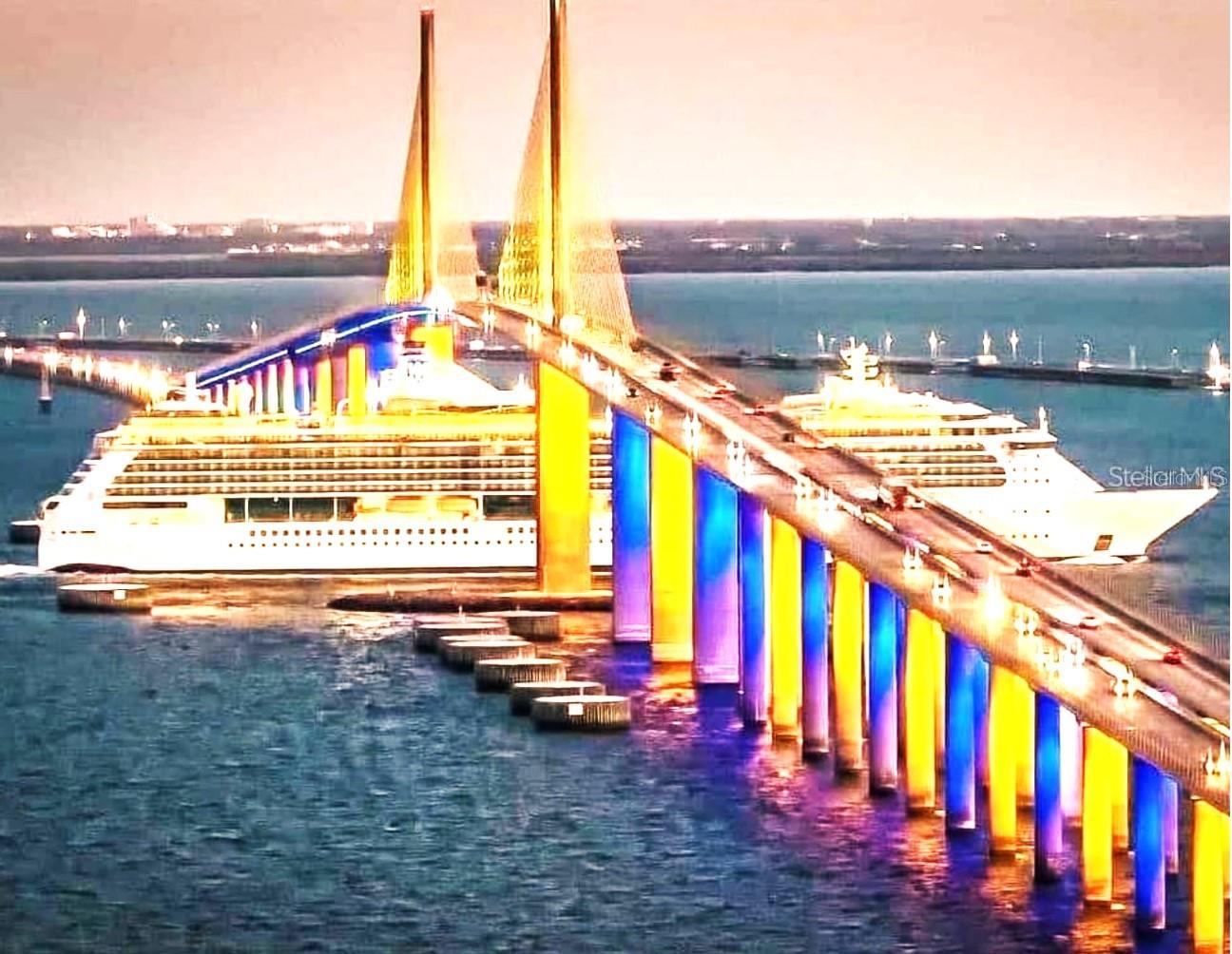 Tampa's convenient Cruise port is just down the road