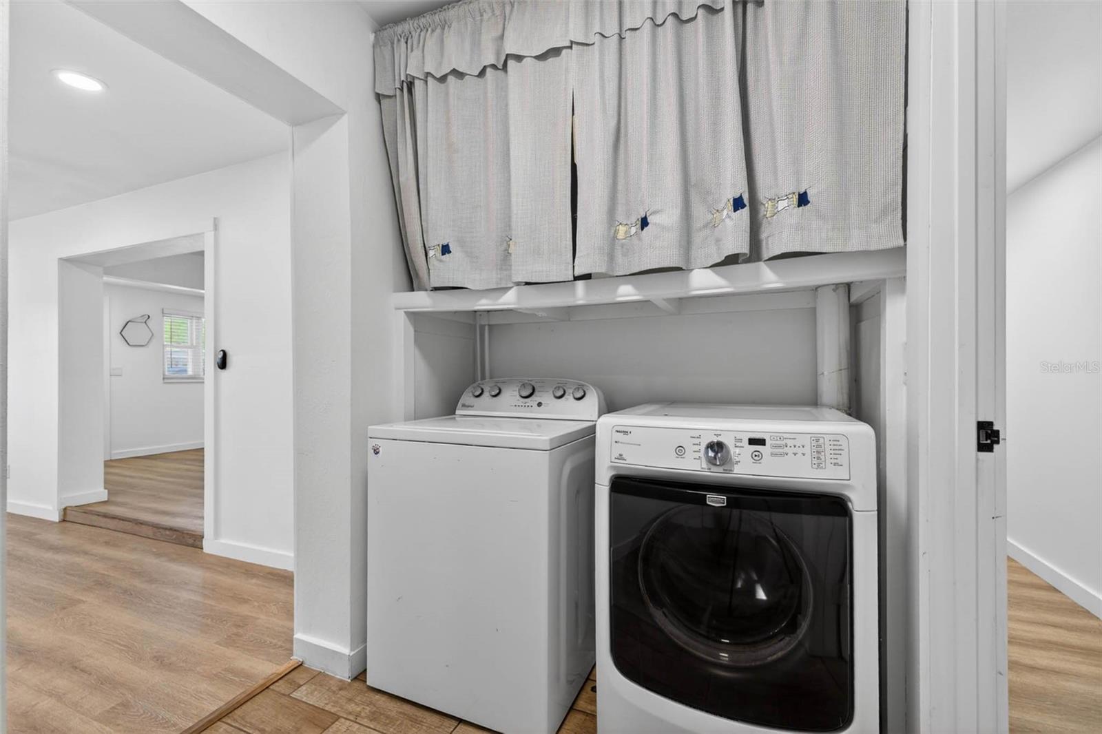 Laundry area